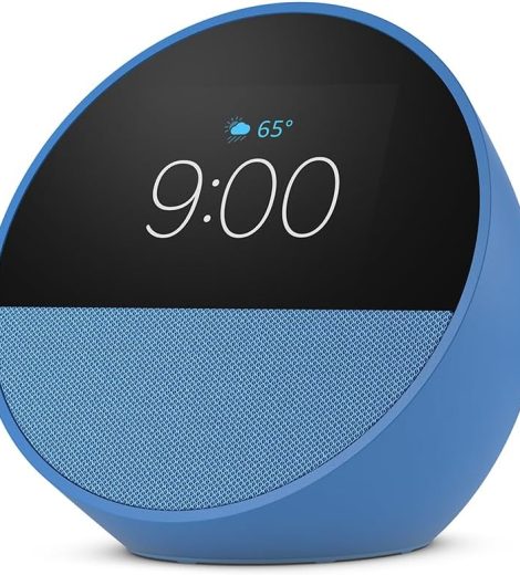 Amazon - Echo Spot (2024 release),  Ocean blue