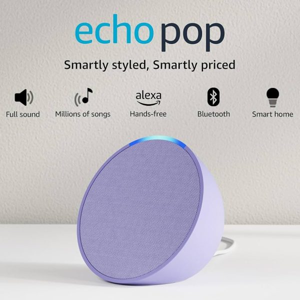 Amazon - Echo Pop - Lavender Bloom - Image 3