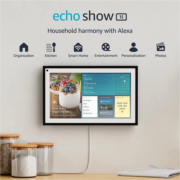 Amazon - Echo Show 15 | Full HD 15.6" smart display with Alexa - Image 3