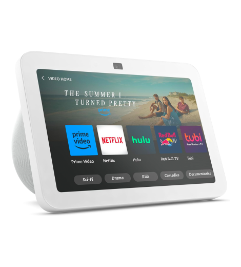 Amazon - Echo Show 8 (3rd Gen) 8-inch with Alexa - Glacier White