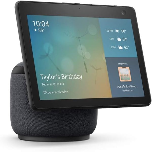 Amazon - Echo Show 10 (3rd Gen) - Alexa | Charcoal